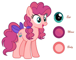 Size: 1126x888 | Tagged: safe, artist:dawnheartyt, imported from derpibooru, oc, oc only, earth pony, pony, base used, bow, earth pony oc, eyelashes, female, mare, offspring, parent:big macintosh, parent:sugar belle, parents:sugarmac, reference sheet, simple background, solo, tail, tail bow, transparent background