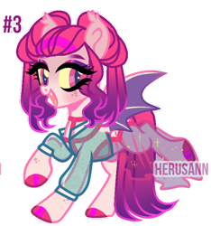 Size: 630x672 | Tagged: safe, artist:herusann, imported from derpibooru, oc, oc only, bat pony, pony, base used, bat pony oc, bat wings, clothes, eyelashes, female, hoof polish, makeup, mare, open mouth, see-through, simple background, solo, transparent background, wings