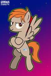 Size: 1463x2164 | Tagged: safe, artist:gradiusfanatic, imported from derpibooru, oc, oc only, oc:fededash, pegasus, pony, male, solo