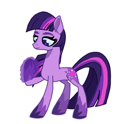 Size: 1280x1281 | Tagged: safe, artist:chanyhuman, imported from derpibooru, twilight sparkle, earth pony, pony, backstory in description, description, description is relevant, earth pony twilight, earth pony using magic, fanfic, female, g5, link in description, magic, mare, misfits, reboot, simple background, solo, transparent background, vector