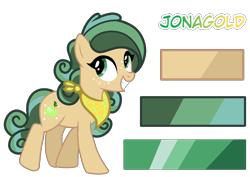 Size: 1200x850 | Tagged: safe, artist:just-silvushka, imported from derpibooru, oc, oc only, oc:jonagold, earth pony, pony, base used, earth pony oc, eyelashes, female, freckles, grin, magical lesbian spawn, mare, neckerchief, offspring, parent:applejack, parent:coloratura, simple background, smiling, solo, transparent background