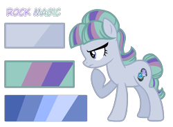 Size: 1500x1100 | Tagged: safe, artist:just-silvushka, imported from derpibooru, oc, oc only, oc:rock magic, earth pony, pony, base used, earth pony oc, eyelashes, female, frown, magical lesbian spawn, mare, offspring, parent:maud pie, parent:starlight glimmer, parents:starmaud, raised hoof, simple background, solo, thinking, transparent background