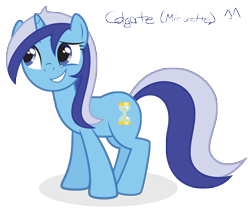 Size: 10000x8465 | Tagged: safe, artist:juniberries, imported from derpibooru, minuette, pony, unicorn, absurd resolution, female, mare, simple background, smiling, solo, transparent background, vector