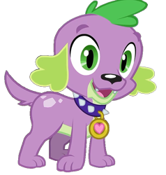 Size: 954x1002 | Tagged: safe, artist:ftvs-cm45, edit, edited screencap, imported from derpibooru, screencap, spike, spike the regular dog, dog, equestria girls, heart, male, not a vector, open mouth, simple background, solo, transparent background