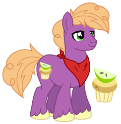 Size: 821x842 | Tagged: safe, artist:madlilon2051, imported from derpibooru, little mac, earth pony, pony, base used, male, neckerchief, older, simple background, smiling, stallion, transparent background, unshorn fetlocks