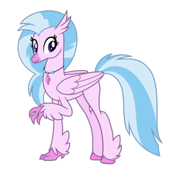 Size: 7200x7118 | Tagged: source needed, safe, imported from derpibooru, silverstream, absurd resolution, older, older silverstream, simple background, solo, transparent background, vector