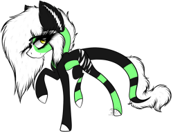 Size: 2500x1916 | Tagged: safe, artist:beamybutt, imported from derpibooru, oc, oc only, earth pony, pony, colored hooves, ear fluff, earth pony oc, female, mare, raised hoof, simple background, solo, transparent background