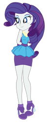 Size: 1117x2558 | Tagged: safe, artist:gmaplay, imported from derpibooru, rarity, equestria girls, equestria girls series, rollercoaster of friendship, arm behind back, cute, hands behind back, high heels, raribetes, rarity peplum dress, shoes, simple background, solo, transparent background