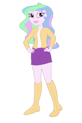 Size: 3891x5828 | Tagged: safe, alternate version, artist:gmaplay, imported from derpibooru, princess celestia, equestria girls, friendship games, principal celestia, simple background, solo, transparent background