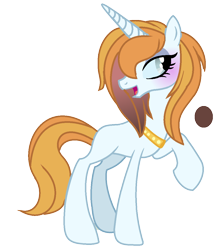 Size: 1048x1176 | Tagged: safe, artist:princess-kitsune-tsu, imported from derpibooru, oc, oc only, pony, unicorn, female, mare, offspring, parent:prince blueblood, parent:sassy saddles, simple background, solo, transparent background