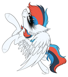 Size: 2710x3070 | Tagged: safe, artist:beamybutt, imported from derpibooru, oc, oc only, oc:retro city, pegasus, pony, ear fluff, eyelashes, high res, pegasus oc, simple background, smiling, solo, transparent background, wings