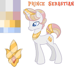 Size: 2200x2000 | Tagged: safe, artist:just-silvushka, imported from derpibooru, oc, oc only, oc:prince sebastian, pony, base used, high res, male, offspring, parent:fleur-de-lis, parent:prince blueblood, parents:fleur-de-blueblood, simple background, smiling, solo, stallion, transparent background