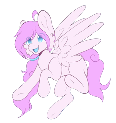 Size: 1833x1935 | Tagged: artist needed, safe, imported from derpibooru, oc, oc only, oc:strawberryc-208, pony, derpibooru community collaboration, 2022 community collab, food, simple background, solo, strawberry, transparent background