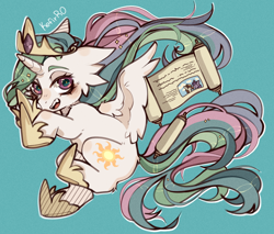 Size: 1000x850 | Tagged: safe, artist:kefirro7, imported from derpibooru, princess celestia, alicorn, pony, cheek fluff, scroll, smallestia, solo