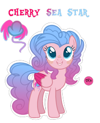 Size: 980x1200 | Tagged: safe, artist:just-silvushka, imported from derpibooru, oc, oc only, hybrid, pegasus, pony, base used, eyelashes, female, freckles, interspecies offspring, magical lesbian spawn, mare, offspring, parent:pinkie pie, parent:princess skystar, parents:skypie, pegasus oc, simple background, smiling, solo, transparent background
