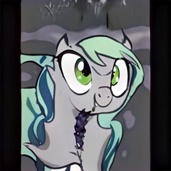 Size: 1024x1024 | Tagged: safe, imported from derpibooru, pony, ai content, ai generated, bust, generator:thisponydoesnotexist, machine learning abomination, portrait, solo