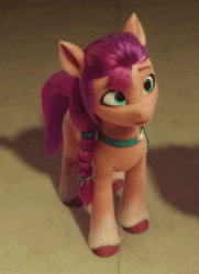 Size: 420x580 | Tagged: safe, imported from derpibooru, screencap, sunny starscout, earth pony, pony, spoiler:my little pony: a new generation, animated, cropped, cute, female, g5, gif, mare, my little pony: a new generation, sunnybetes