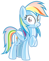 Size: 5523x6918 | Tagged: safe, artist:severity-gray, imported from derpibooru, rainbow dash, oc, oc:electra, pegasus, pony, backwards cutie mark, bondage, encasement, female, heterochromia, latex, latex suit, mare, mask, masking, pony costume, ponysuit, rainbow dash suit, raised hoof, simple background, smiling, solo, transparent background