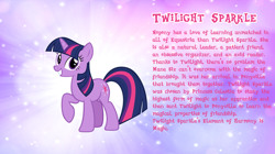 Size: 1280x719 | Tagged: safe, artist:andoanimalia, imported from derpibooru, twilight sparkle, pony, unicorn, bio, female, looking at you, mare, raised hoof, solo, unicorn twilight, vector