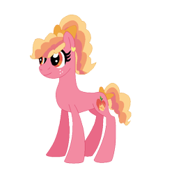 Size: 623x609 | Tagged: safe, artist:mlpbasemaker33, artist:nintendoponyaddict, imported from derpibooru, oc, oc only, oc:royal gala, earth pony, pony, base used, bow, ear piercing, earring, earth pony oc, female, freckles, hair bow, jewelry, mare, offspring, parent:big macintosh, parent:princess cadance, parents:cadmac, piercing, simple background, smiling, solo, transparent background