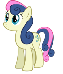 Size: 2266x2647 | Tagged: safe, artist:tardifice, imported from derpibooru, bon bon, sweetie drops, earth pony, pony, background pony, female, high res, mare, simple background, solo, transparent background, vector