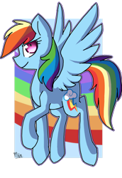 Size: 1024x1490 | Tagged: safe, artist:snowolive, imported from derpibooru, part of a set, rainbow dash, pegasus, pony, abstract background, cutie mark, female, mare, raised hoof, shrunken pupils, simple background, smiling, solo, spread wings, transparent background, wings