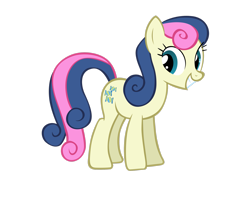 Size: 2755x2176 | Tagged: safe, artist:tardifice, imported from derpibooru, bon bon, sweetie drops, earth pony, pony, female, grin, happy, high res, simple background, smiling, solo, transparent background, vector