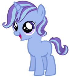 Size: 1114x1200 | Tagged: safe, imported from derpibooru, starlight glimmer, trixie, oc, oc:plasma sky, female, filly, lesbian, magical lesbian spawn, offspring, parent:starlight glimmer, parent:trixie, parents:startrix, shipping, startrix