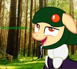 Size: 706x633 | Tagged: safe, artist:yuseifan4life, imported from derpibooru, pony, forest, forest background, mega man (series), mega man 3, ponified, snake man, solo