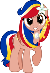 Size: 2034x2949 | Tagged: safe, artist:jhayarr23, imported from derpibooru, oc, oc only, oc:pearl shine, pegasus, pony, high res, looking at you, nation ponies, philippines, ponified, simple background, solo, transparent background