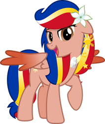 Size: 2263x2651 | Tagged: safe, artist:jhayarr23, imported from derpibooru, oc, oc only, oc:pearl shine, pegasus, pony, high res, looking at you, nation ponies, philippines, ponified, simple background, solo, transparent background