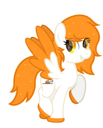 Size: 2304x2860 | Tagged: safe, artist:ponkus, imported from derpibooru, oc, oc only, oc:rising dawn, pegasus, pony, derpibooru community collaboration, 2022 community collab, female, high res, mare, simple background, solo, transparent background