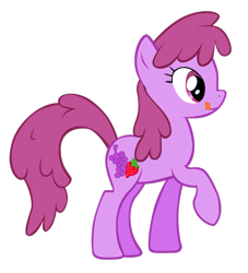 Size: 2335x2569 | Tagged: safe, artist:tardifice, imported from derpibooru, berry punch, berryshine, earth pony, pony, female, high res, mare, raised hoof, simple background, solo, tongue out, transparent background, vector
