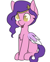 Size: 1139x1420 | Tagged: safe, artist:dumbwoofer, imported from derpibooru, pipp petals, pegasus, pony, derp, female, g5, mare, my little pony: a new generation, no pupils, silly, simple background, solo, tongue out, transparent background