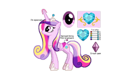 Size: 1920x1200 | Tagged: safe, imported from derpibooru, princess cadance, oc, alicorn, pony, 1000 hours in ms paint, recolor, simple background, solo, transparent background