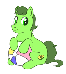 Size: 746x829 | Tagged: safe, artist:carpdime, imported from derpibooru, oc, oc only, oc:avocado, pony, derpibooru community collaboration, series:little avocado, 2022 community collab, ponified, simple background, solo, transparent background
