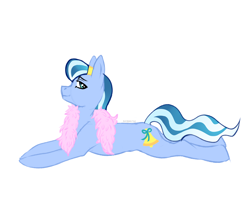 Size: 4860x4050 | Tagged: safe, artist:axidemythe, imported from derpibooru, oc, oc only, oc:sonant bell, earth pony, pony, commission, looking at you, lying down, simple background, sketch, solo, white background, ych result