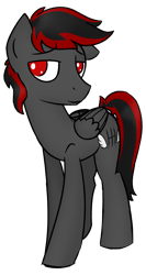 Size: 1714x3224 | Tagged: safe, artist:superderpybot, imported from ponybooru, oc, oc only, oc:serenity, pegasus, bedroom eyes, pegasus oc, simple background, solo, transparent background, wings