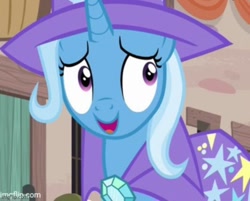 Size: 556x448 | Tagged: safe, edit, edited screencap, imported from derpibooru, screencap, trixie, pony, to where and back again, cropped, solo