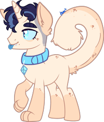 Size: 1948x2273 | Tagged: safe, artist:kurosawakuro, imported from derpibooru, oc, oc only, hybrid, base used, interspecies offspring, male, offspring, parent:capper dapperpaws, parent:rarity, parents:capperity, simple background, solo, transparent background