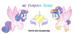 Size: 3200x1475 | Tagged: safe, artist:just-silvushka, imported from derpibooru, princess flurry heart, alicorn, pony, base used, duo, female, hair bun, hoof shoes, mare, older, older flurry heart, reference sheet, simple background, transparent background