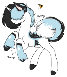 Size: 1115x1265 | Tagged: safe, artist:beamybutt, imported from derpibooru, oc, oc only, pony, unicorn, base used, hair over eyes, horn, male, simple background, solo, stallion, transparent background, unicorn oc