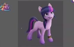 Size: 846x543 | Tagged: safe, imported from derpibooru, screencap, twilight sparkle, earth pony, pony, 2d to 3d, 3d, earth pony twilight, female, g4, g4 to g5, g5, g5 concept leaks, mare, solo, twilight sparkle (g5 concept leak)