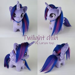 Size: 2000x2000 | Tagged: safe, artist:larsen toys, imported from derpibooru, twilight sparkle, alicorn, pony, chibi, high res, photo, plushie, pony plushie, solo, twilight sparkle (alicorn)