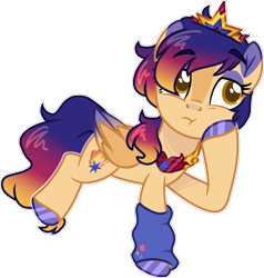 Size: 969x1019 | Tagged: safe, artist:rickysocks, imported from derpibooru, oc, oc only, pegasus, pony, crown, female, jewelry, mare, regalia, simple background, solo, transparent background