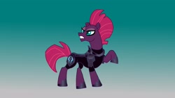 Size: 3264x1836 | Tagged: safe, imported from derpibooru, tempest shadow, pony, unicorn, my little pony: the movie, armor, gradient background, solo