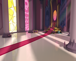 Size: 768x616 | Tagged: safe, artist:marsminer, imported from derpibooru, 3d, background, no pony, throne room, vrchat