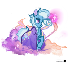 Size: 1000x895 | Tagged: safe, artist:megalura, imported from derpibooru, trixie, pony, unicorn, solo