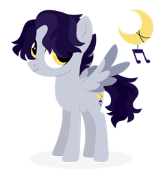 Size: 1920x2014 | Tagged: safe, artist:kabuvee, imported from derpibooru, oc, oc only, oc:lunar song, pony, female, mare, simple background, solo, transparent background