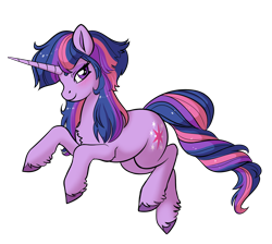 Size: 1950x1750 | Tagged: artist needed, safe, edit, editor:unofficial edits thread, imported from ponybooru, twilight sparkle, pony, unicorn, blushing, female, lidded eyes, mare, simple background, smiling, solo, transparent background, unicorn twilight, unshorn fetlocks